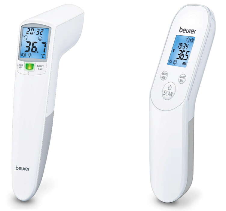 Инфракрасные термометры Beurer: четыре функциональные модели для всей семьи