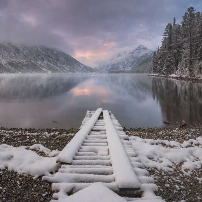 Зимние пейзажи Даниила Коржонова