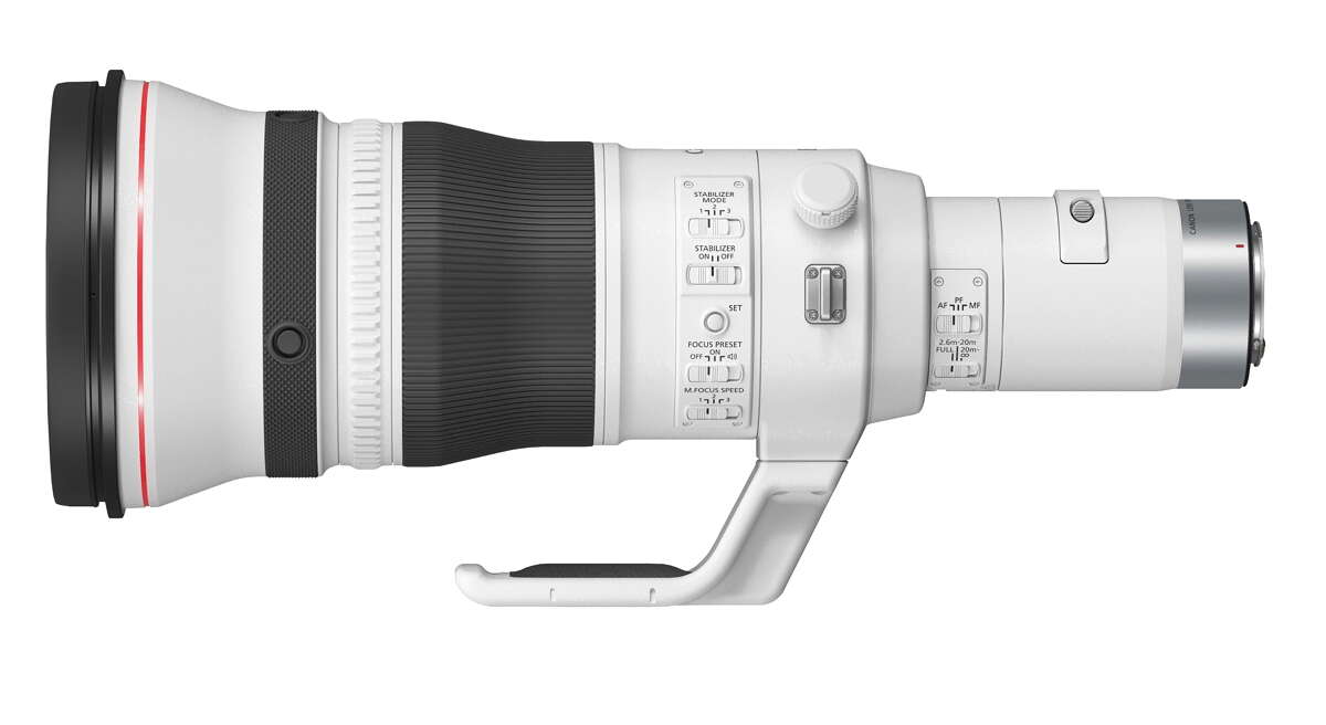 Canon выпускает два новых объектива RF — в том числе модель с самым большим в мире фокусным расстоянием среди объективов с автофокусировкой для беззеркальных камер