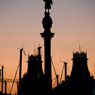 Памятник Христофору Колумбу. Барселона