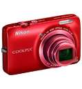 Компактный фотоаппарат Nikon COOLPIX S6300 Red