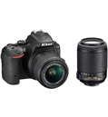 Зеркальный фотоаппарат Nikon D5500 Kit 18–55 VRII + 55–200 VR