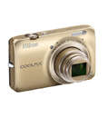 Компактный фотоаппарат Nikon COOLPIX S6300 Gold