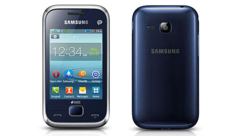Мобильный телефон Samsung Rex 60 GT-C3312 blue