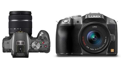 Беззеркальный фотоаппарат Panasonic LUMIX DMC-G6K Silver (Kit 14-42)