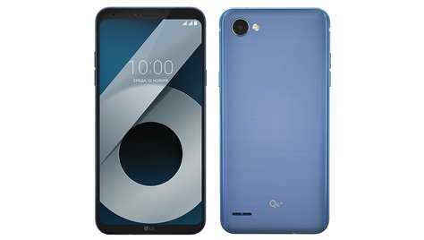 Смартфон LG Q6 plus Blue