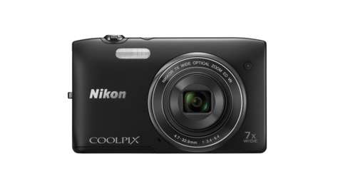 Компактный фотоаппарат Nikon COOLPIX S3500 Black