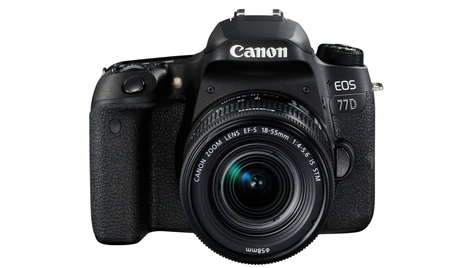 Зеркальная камера Canon EOS 77D Kit 18-55 mm IS STM