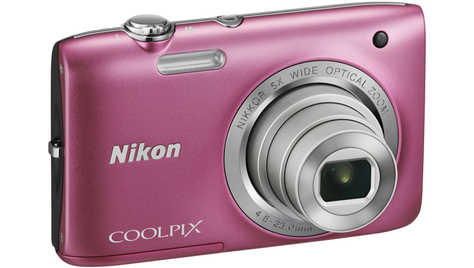Компактный фотоаппарат Nikon COOLPIX S 2800 Pink