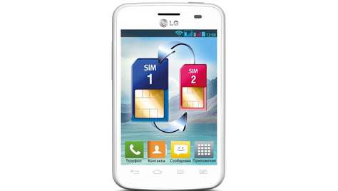 Смартфон LG L3 II Dual E435 white
