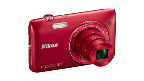 Компактный фотоаппарат Nikon COOLPIX S3500 Red