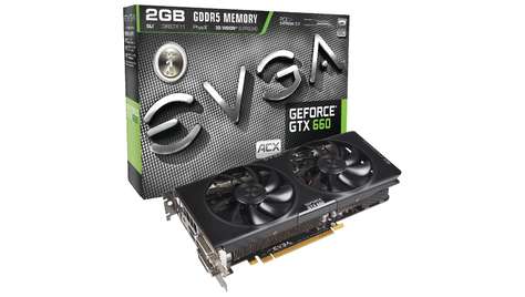 Видеокарта EVGA GeForce GTX 660 980Mhz PCI-E 3.0 2048Mb 6008Mhz 192 bit (02G-P4-3061-KR)