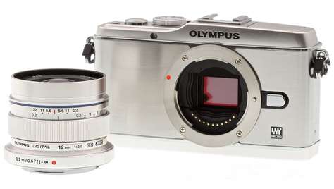 Беззеркальный фотоаппарат Olympus Pen E-P3 Body серебристый