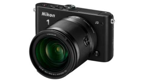 Беззеркальный фотоаппарат Nikon 1 J3 BK Kit + 10-30mm + 30-110mm