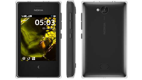 Смартфон Nokia Asha 503 Dual Sim Black