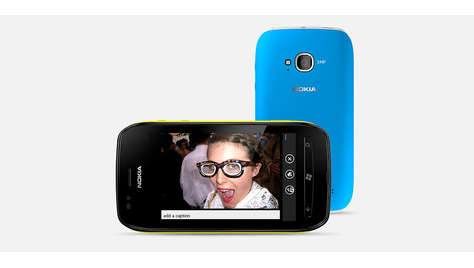 Смартфон Nokia LUMIA 710 blue