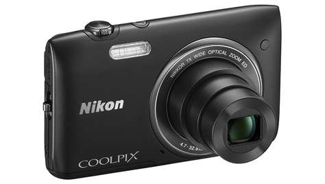 Компактный фотоаппарат Nikon Coolpix S3400 Black