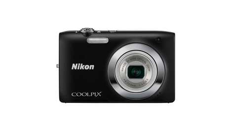 Компактный фотоаппарат Nikon Coolpix S2600 Black
