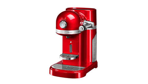 Кофемашина KitchenAid Nespresso, красная, + Aeroccino 3, 5KES0504ER