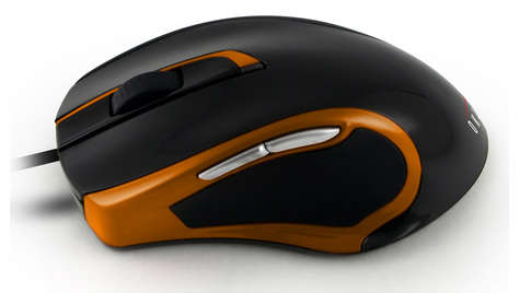 Компьютерная мышь Oklick 620 L Optical Mouse Black-Orange
