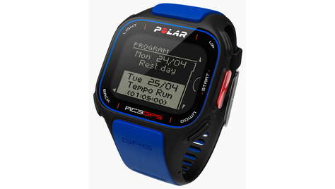 Спортивные часы Polar RC3 GPS BIKE Blue
