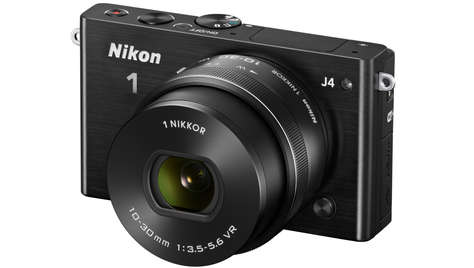 Беззеркальный фотоаппарат Nikon 1 J4 Kit 10-30 VR Black