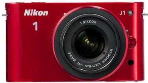 Беззеркальный фотоаппарат Nikon 1 J1 RD Kit + 10mm f/2.8