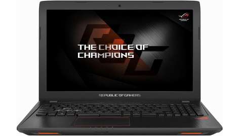 Ноутбук Asus ROG GL553 Core i7 7700HQ 2.8 GHz/15.6/1920x1080/12Gb/1000Gb HDD+128Gb SSD/NVIDIA GeForce GTX 1050 Ti/Wi-Fi/Bluetooth/Win 10