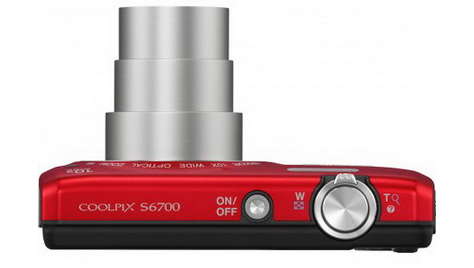 Компактный фотоаппарат Nikon COOLPIX S 6700 Red