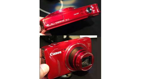Компактный фотоаппарат Canon PowerShot SX 600 HS Red
