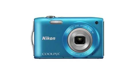 Компактный фотоаппарат Nikon COOLPIX S3300 Blue