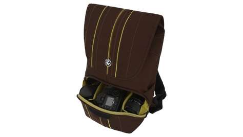 Рюкзак для камер Crumpler Messenger Boy Stripes Half Photo Backpack - Medium желтый