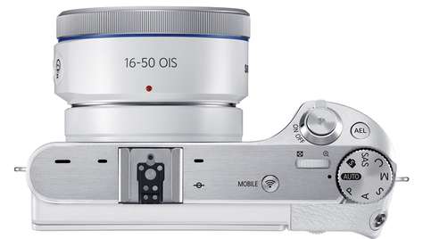 Беззеркальный фотоаппарат Samsung NX500 Kit 16-50mm ED OIS White