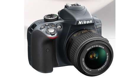 Зеркальный фотоаппарат Nikon D 3300 KIT AF-S DX NIKKOR 18-55mm f/3.5-5.6G VR II Gray