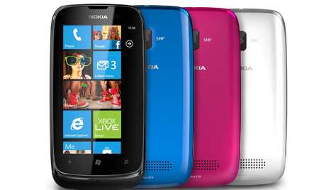 Смартфон Nokia LUMIA 610 blue