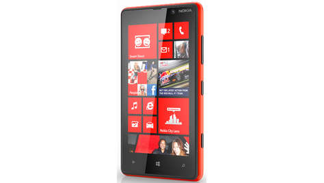 Смартфон Nokia LUMIA 820 red