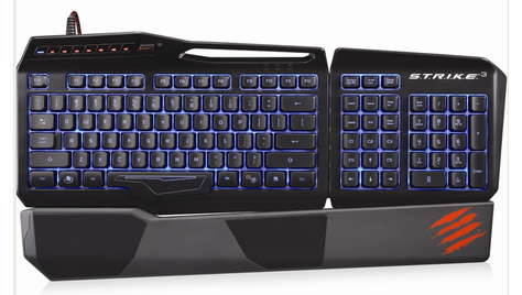 Клавиатура Mad Catz S.T.R.I.K.E. 3 Gaming Keyboard Black