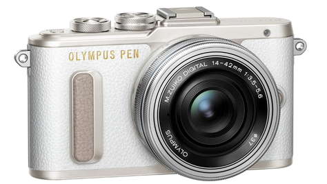 Беззеркальный фотоаппарат Olympus PEN E-PL8 Kit 14-42 EZ Pancake White