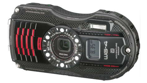 Компактный фотоаппарат Ricoh WG-4 GPS Black