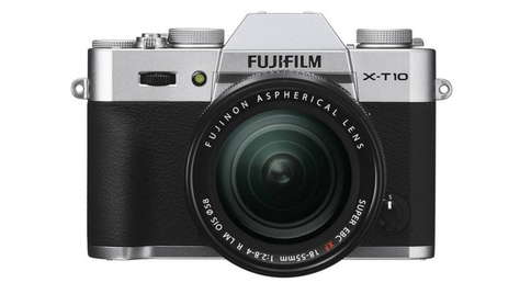 Беззеркальный фотоаппарат Fujifilm X-T10 Kit 18-55mm Silver