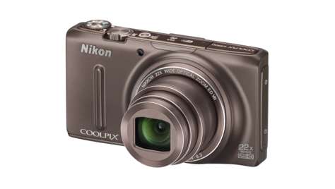 Компактный фотоаппарат Nikon COOLPIX S9500 Brown