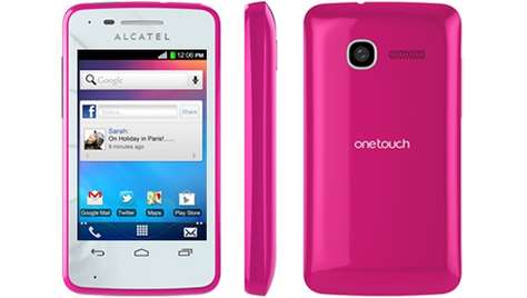 Смартфон Alcatel ONE TOUCH T POP 4010D pink