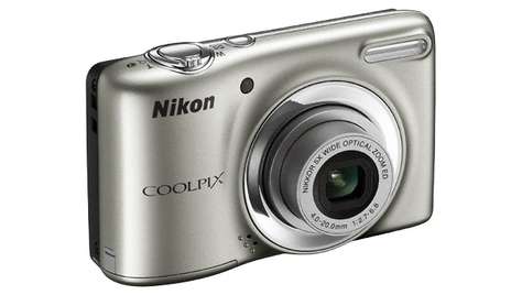 Компактный фотоаппарат Nikon COOLPIX L25 Silver