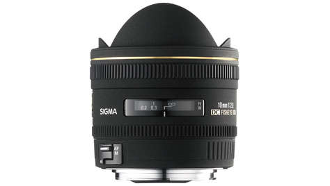 Фотообъектив Sigma AF 10mm f/2.8 EX DC HSM Fisheye Canon EF-S