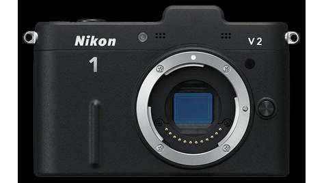 Беззеркальный фотоаппарат Nikon 1 V2 BK Kit + 10-30mm + 30-110mm
