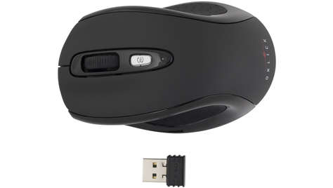 Компьютерная мышь Oklick 404 MW Lite Wireless Optical Mouse Black