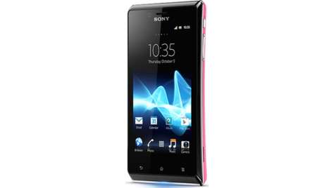 Смартфон Sony Xperia J pink