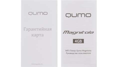 Аудиоплеер Qumo Magnitola 4Gb