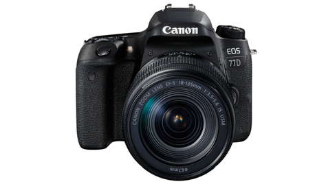 Зеркальная камера Canon EOS 77D Kit 18-135 mm IS USM