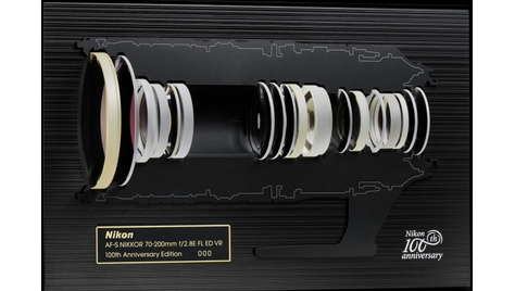 Фотообъектив Nikon AF-S NIKKOR 70-200MM F/2.8E FL ED VR 100th Anniversary Edition